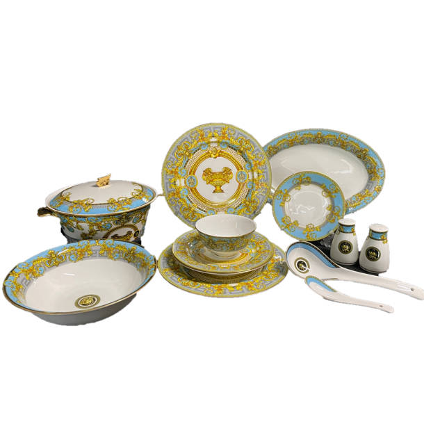 Cosmos Gifts Ornamento In Ceramica Colorato - Regalo Decorativo Multicolore Per La Casa, Confezione Regalo Robusta